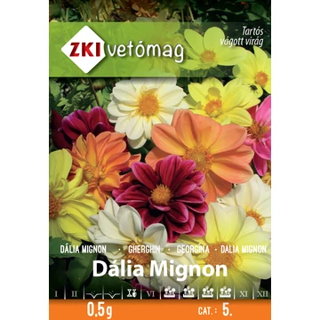 ZKI Virág Dália Mignon színkeverék 0,5 g