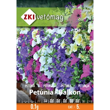 ZKI Virág Petúnia Balkon színkeverék  0,1 g