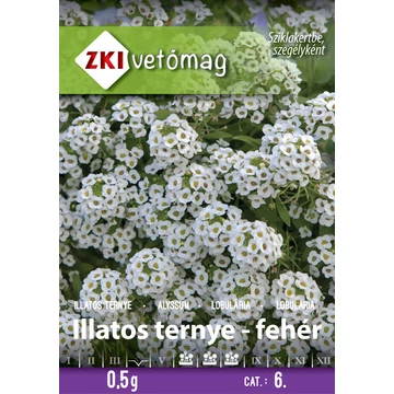 ZKI Virág  Illatos ternye Fehér 0,5 g