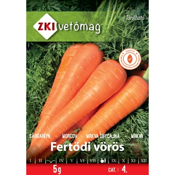 ZKI Sárgarépa Fertődi vörös 5 g