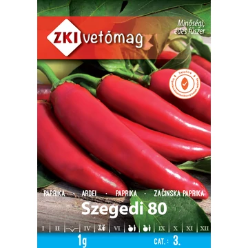 ZKI Paprika Szegedi 80 1 g