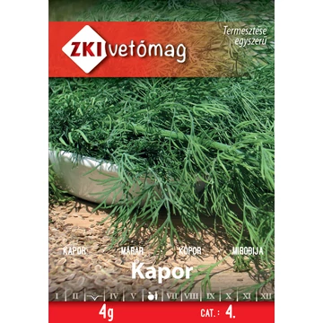 ZKI Fűszernövény Kapor 4 g