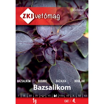 ZKI Fűszernövények Vöröslevelű bazsalikom  1 g