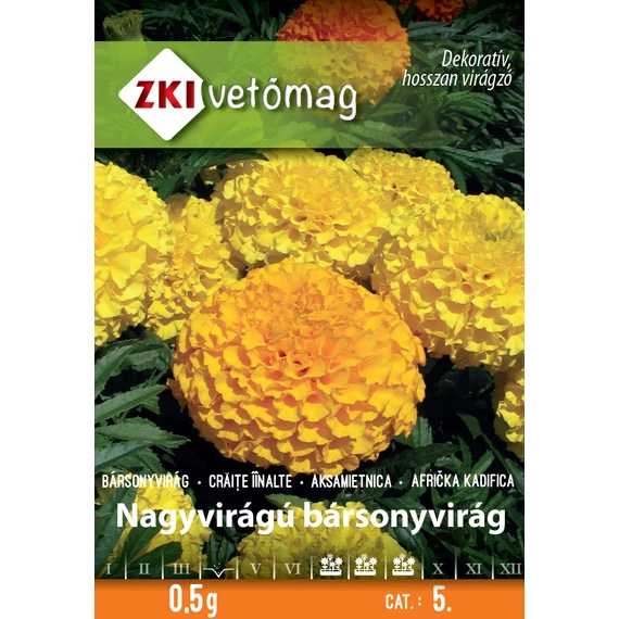 ZKI Virág Nagy bársonyvirág Színkeverék 0,5 g