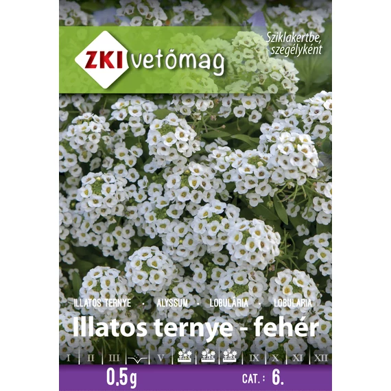 ZKI Virág  Illatos ternye Fehér 0,5 g
