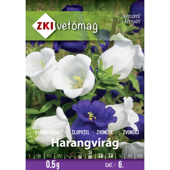ZKI Virág  Harangvirág Színkeverék 0,5 g