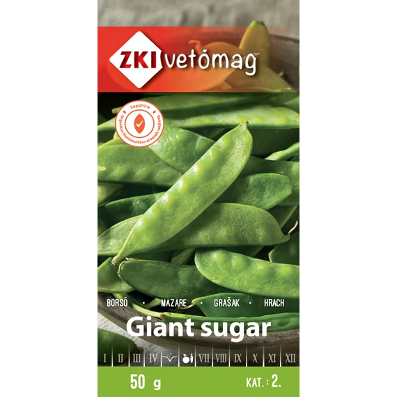 ZKI Cukorborsó Giant Sugar  50 g