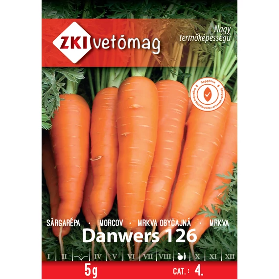 ZKI Sárgarépa Danwers 126  5 g 