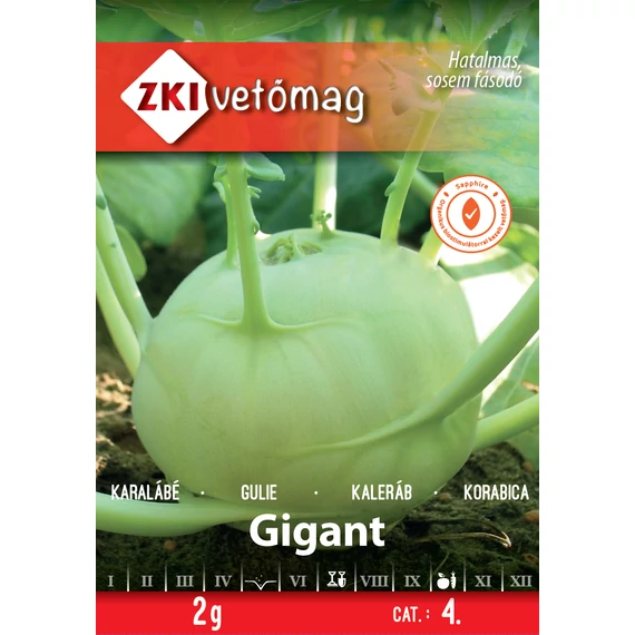 ZKI Karalábé Gigant  2 g