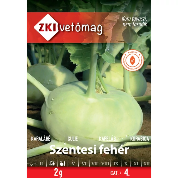 ZKI Karaláblé Szentesi fehér  2 g