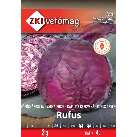 ZKI Vöröskáposzta Rufus  2 g