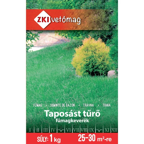 ZKI Taposást tűrő fűmagkeverék 1000 g