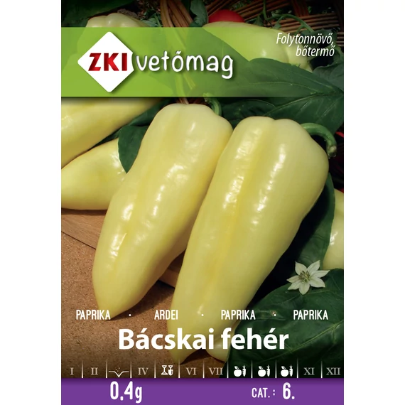 ZKI Paprika Bácskai fehér 0,4 g