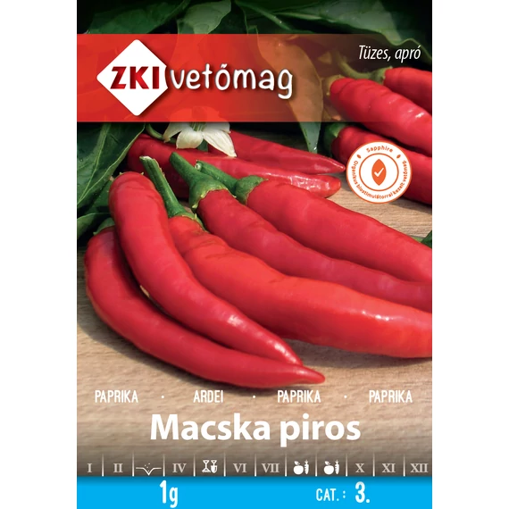 ZKI Paprika Macska piros 1 g