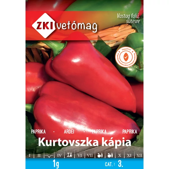 ZKI Paprika Kurtovszka kápia 1 g
