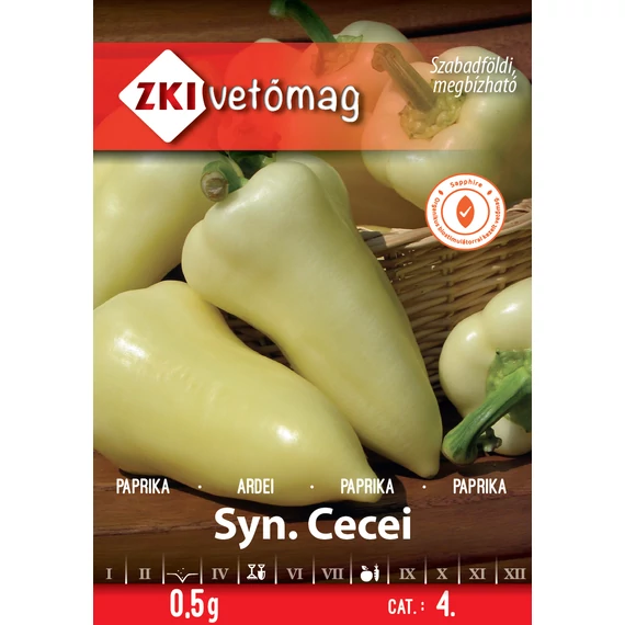 ZKI Paprika Syn.Cecei vetőmag 0,5 g