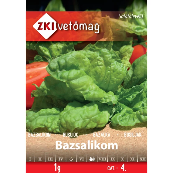 ZKI Fűszernövény Salátalevelű bazsalikom 1 g
