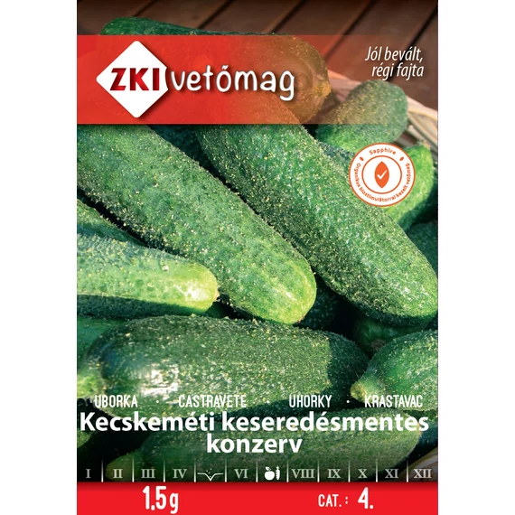 ZKI Uborka Kecskeméti keseredésmentes konzerv 1,5 g